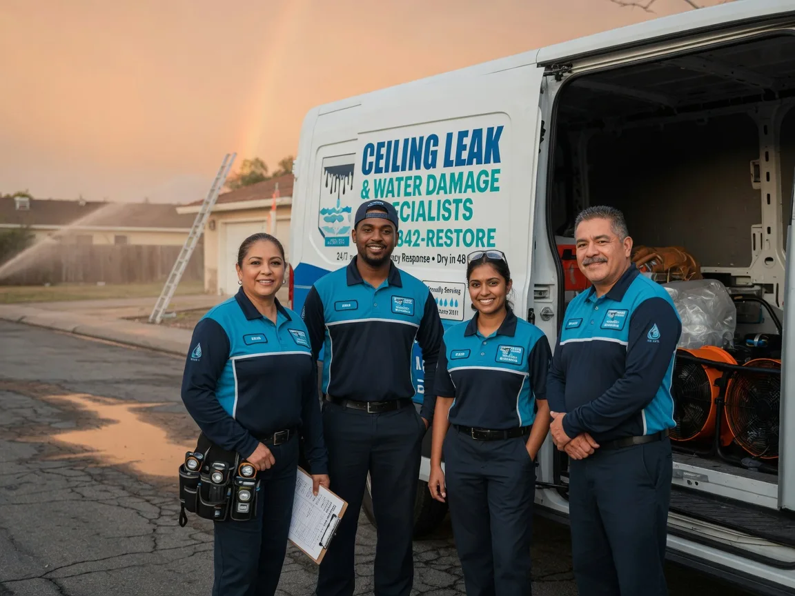 Ceiling Leak Cleanup company in Endeavor, PA