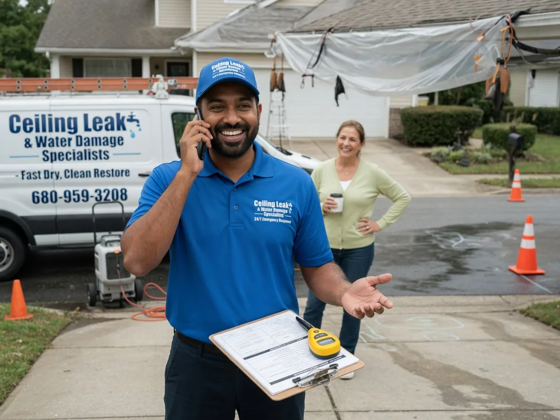 Ceiling Leak Cleanup Endeavor, PA FAQs